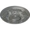 Ekena Millwork Granada Ceiling Medallion (Fits Canopies up to 7 1/8"), Hand-Painted Silver, 19"OD x 1 1/2"P CM19GASLS - alternate 4